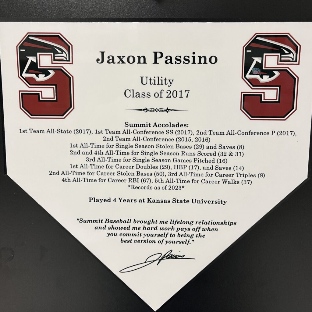 A Stanford University diploma for Jaxon Passino, Class of 2017.